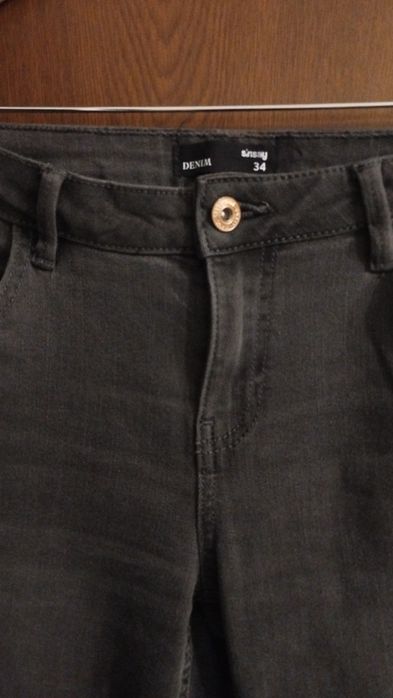 Blugi evazați femei gri mărimea 34 Sinsay