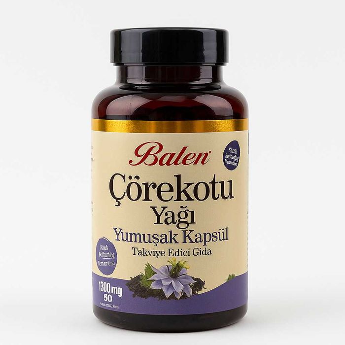 Balen масло от черен кимион 1380 mg – 80 капсули, Турция