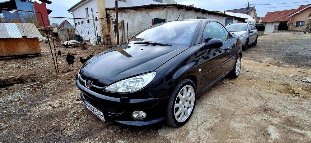 Peugeot 206cc  cabrio 1.6 Disel/impecabila