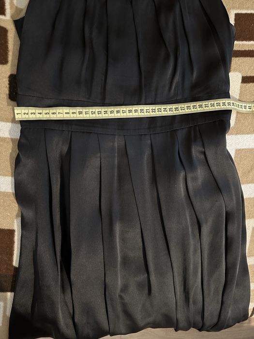 Rochie de matase, neagra, marimea S