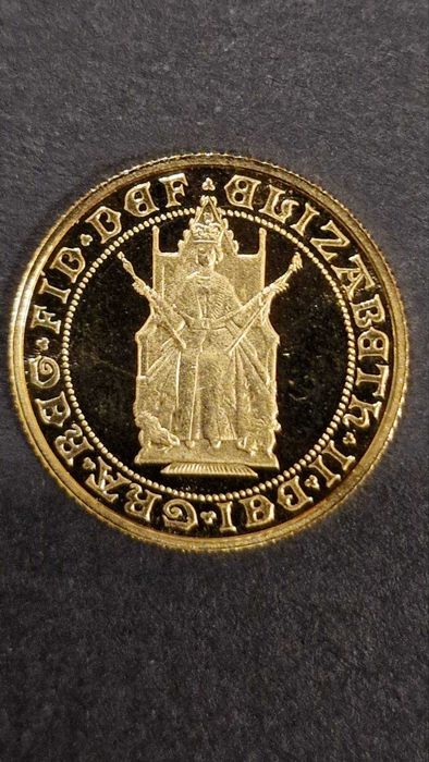 Златна Монета  Британски Суверен  и 1/2 суверен