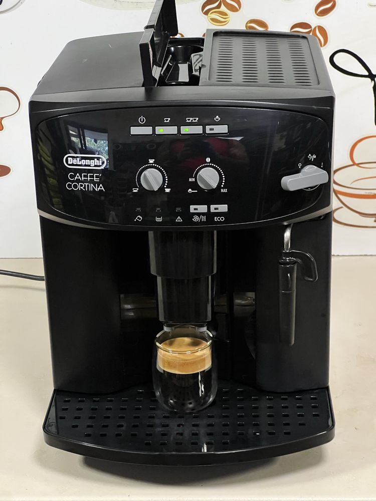 Кафемашина кафе автомат delonghı caffe cortina с гаранция