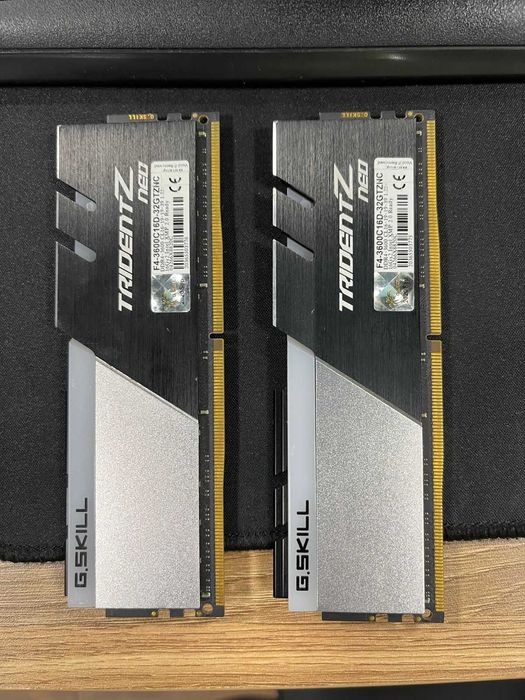 ОЗУ DDR-4 для ПК плашки по 16 ГБ