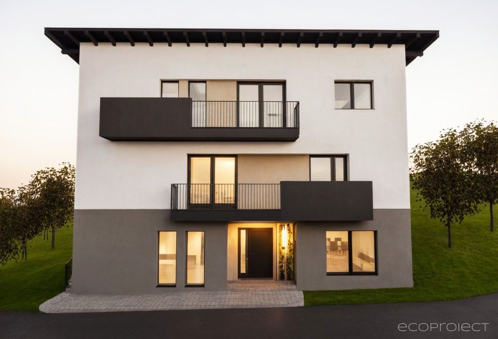 Proiect Nou 3 Vile cu 3 Apartamente
