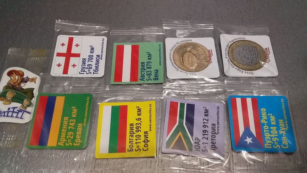 Продам новые магнитики на холодильник.