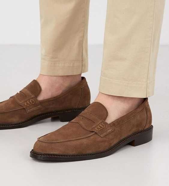 Pantofi loafers 41 42 penny premium SENATOR piele naturala NOU
