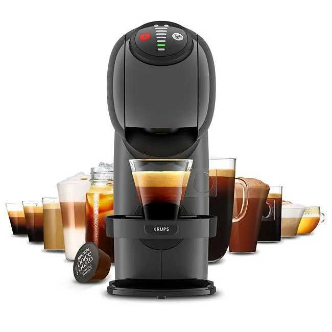 Чисто нова черна кафемашина Dolce Gusto Genio S  с капсули, черен цвят
