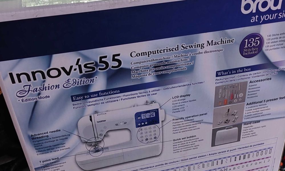 Brother Innov-is 55FE (Fashion Edition) Masina de cusut NOUĂ