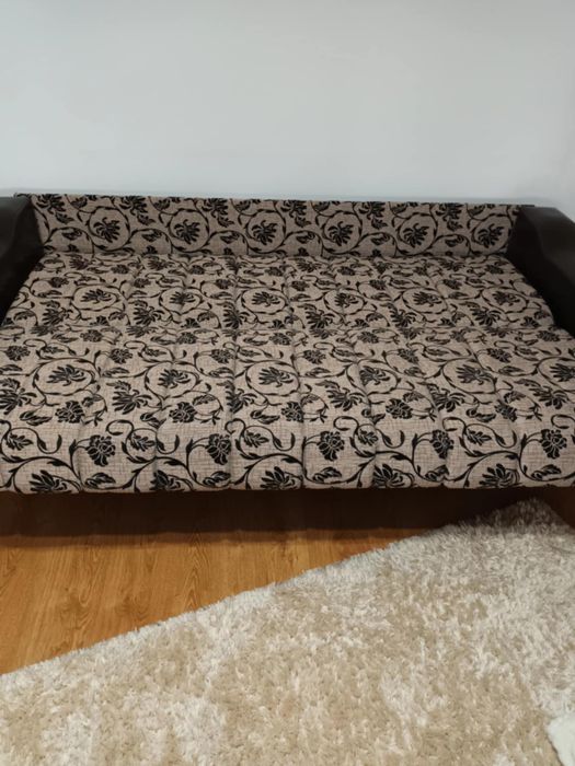 Canapea rabatabila + 2 fotolii