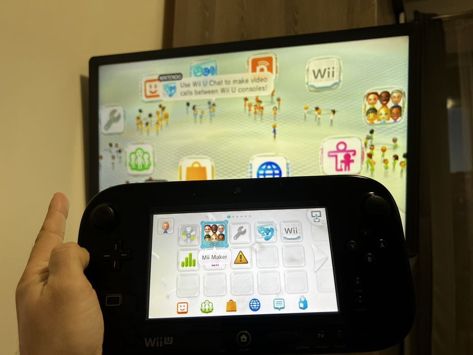 Nintendo Wii U Черна