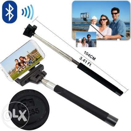 Selfie stick monopod cu buton in maner bluetooth