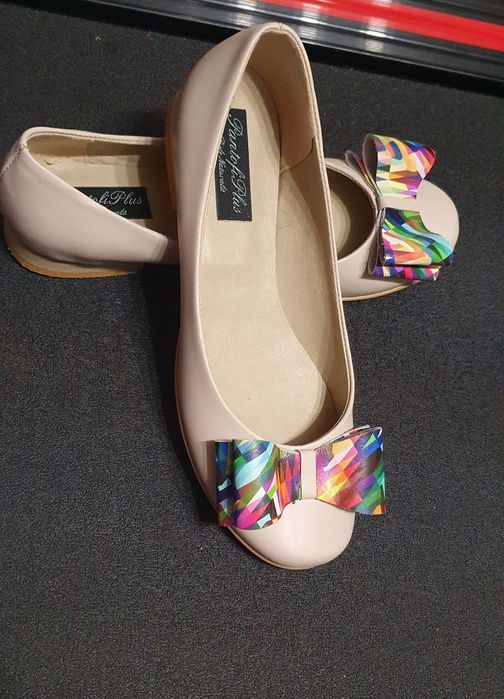 Balerini din piele naturala dama mărimea 38