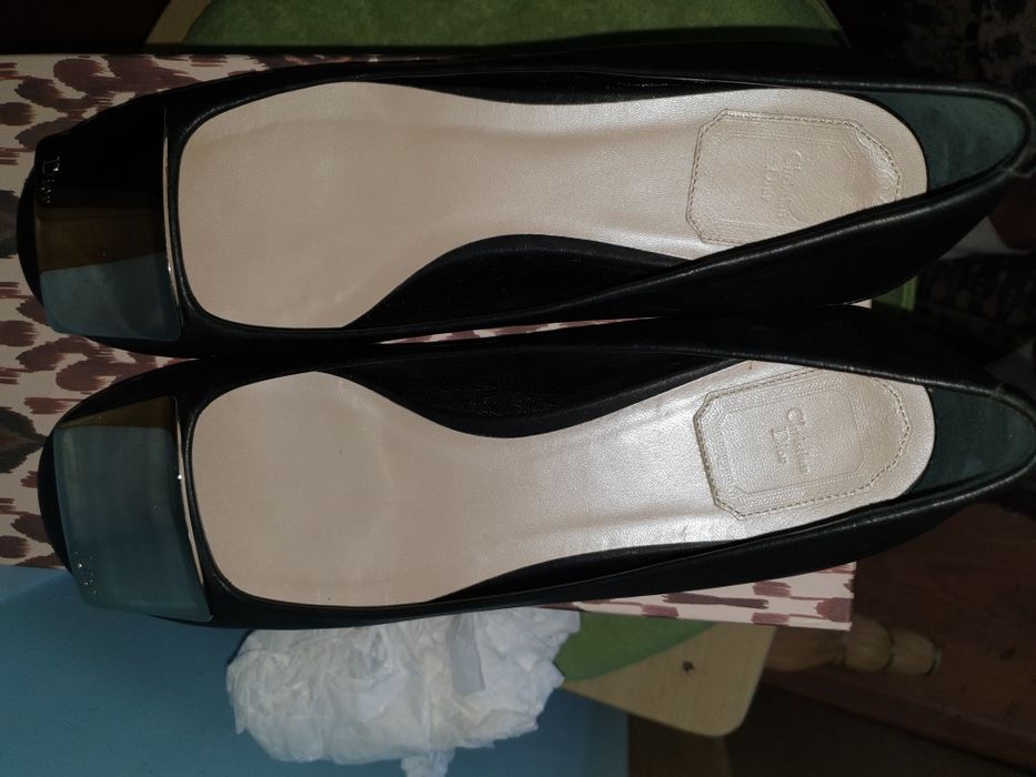 Balerini Dior din piele