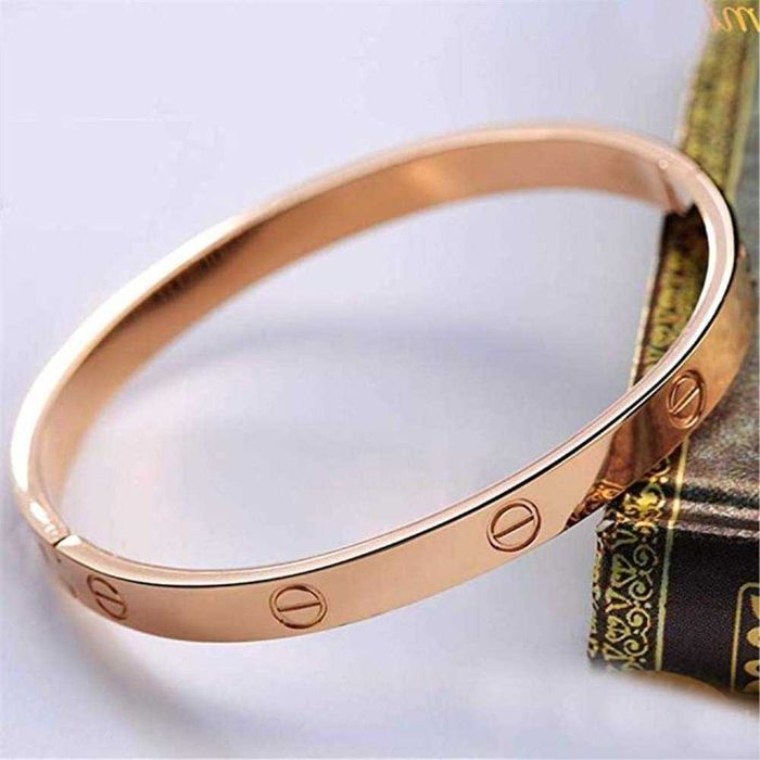 Луксозна гривна Cartier LOVE + отвертка златна, сребърна, розово злато