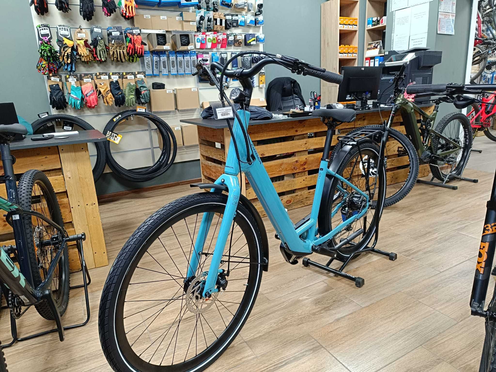 E-bike Orbea OPTIMA E50 Blue marime M - in stoc EST BIKE Funky Sports