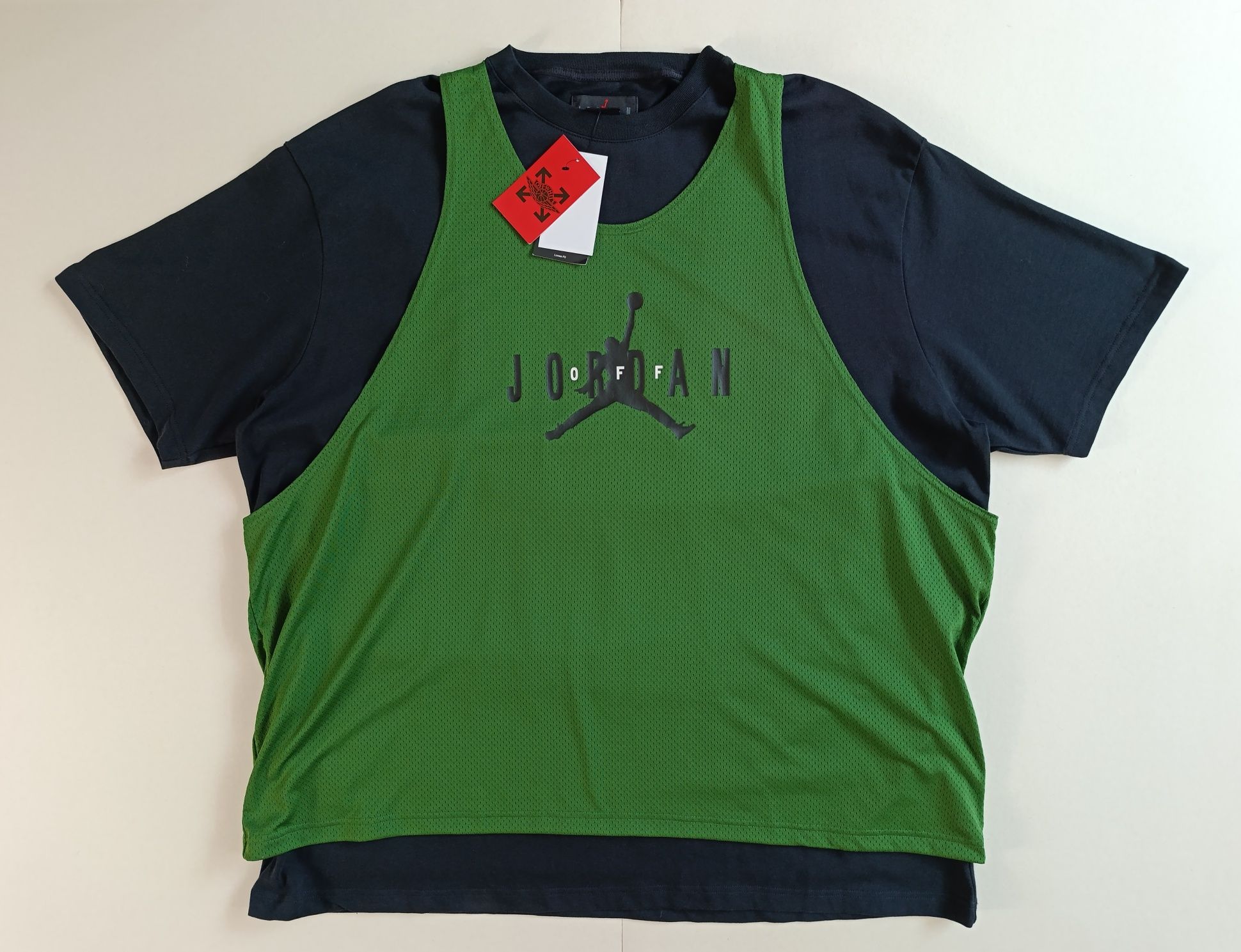 OFF-WHITE x JORDAN мъжка тениска размер XXL