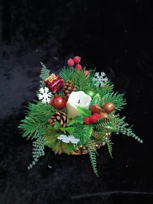 Ёлочные подделки ручная работа