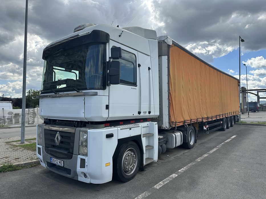 Renault Magnum EEV 480 DXI + remorca Schmitz