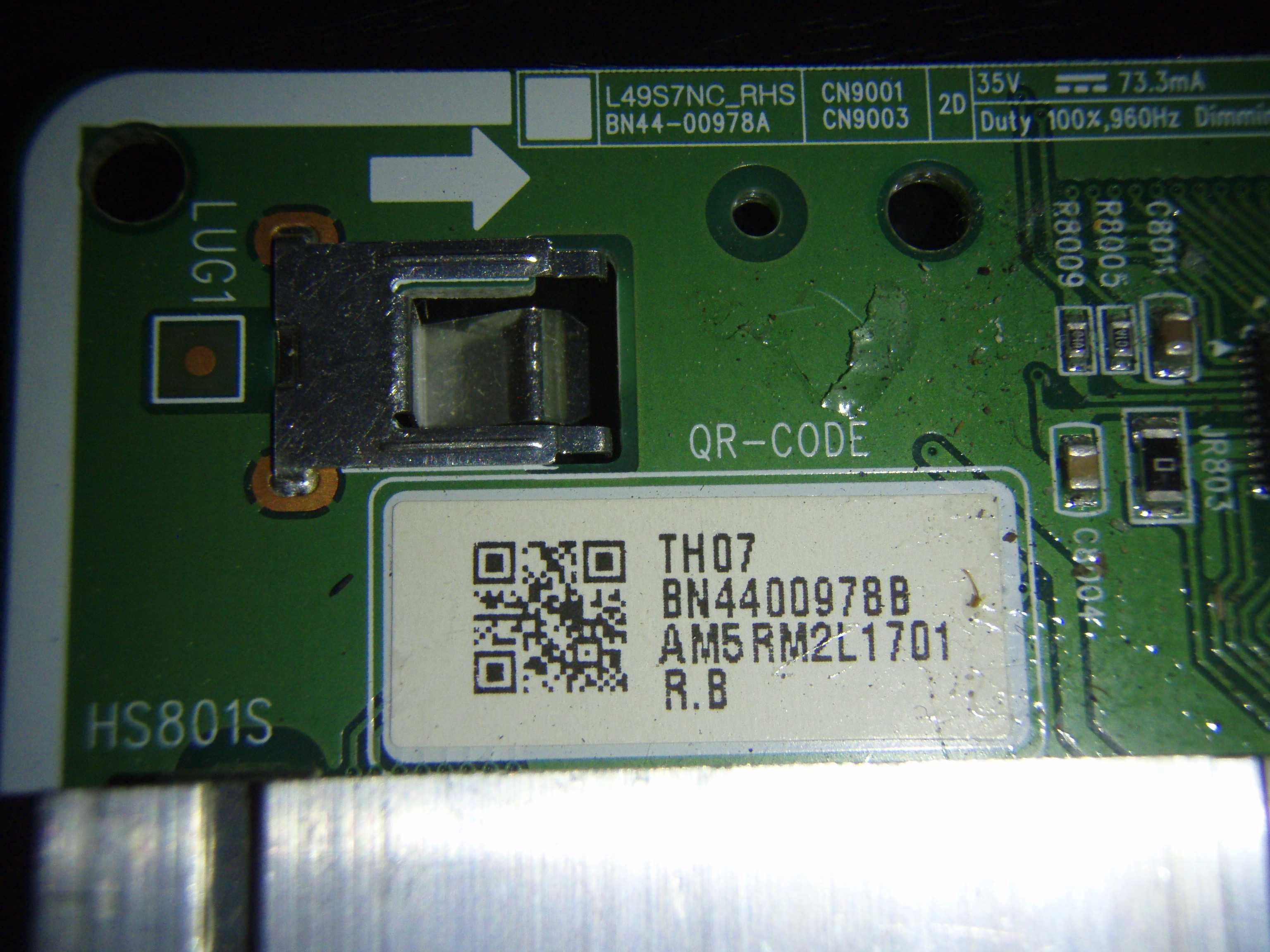 Driver LED BN44-00978B L55S7NC_RHS de pe Samsung QE55Q70RAT