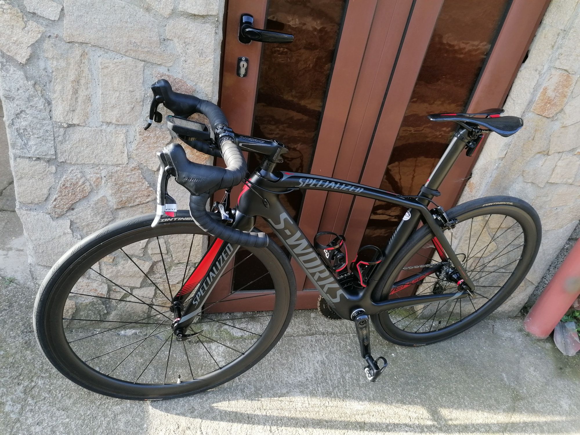 Шосеен S-Works Carbon, Sram RED 2*10
