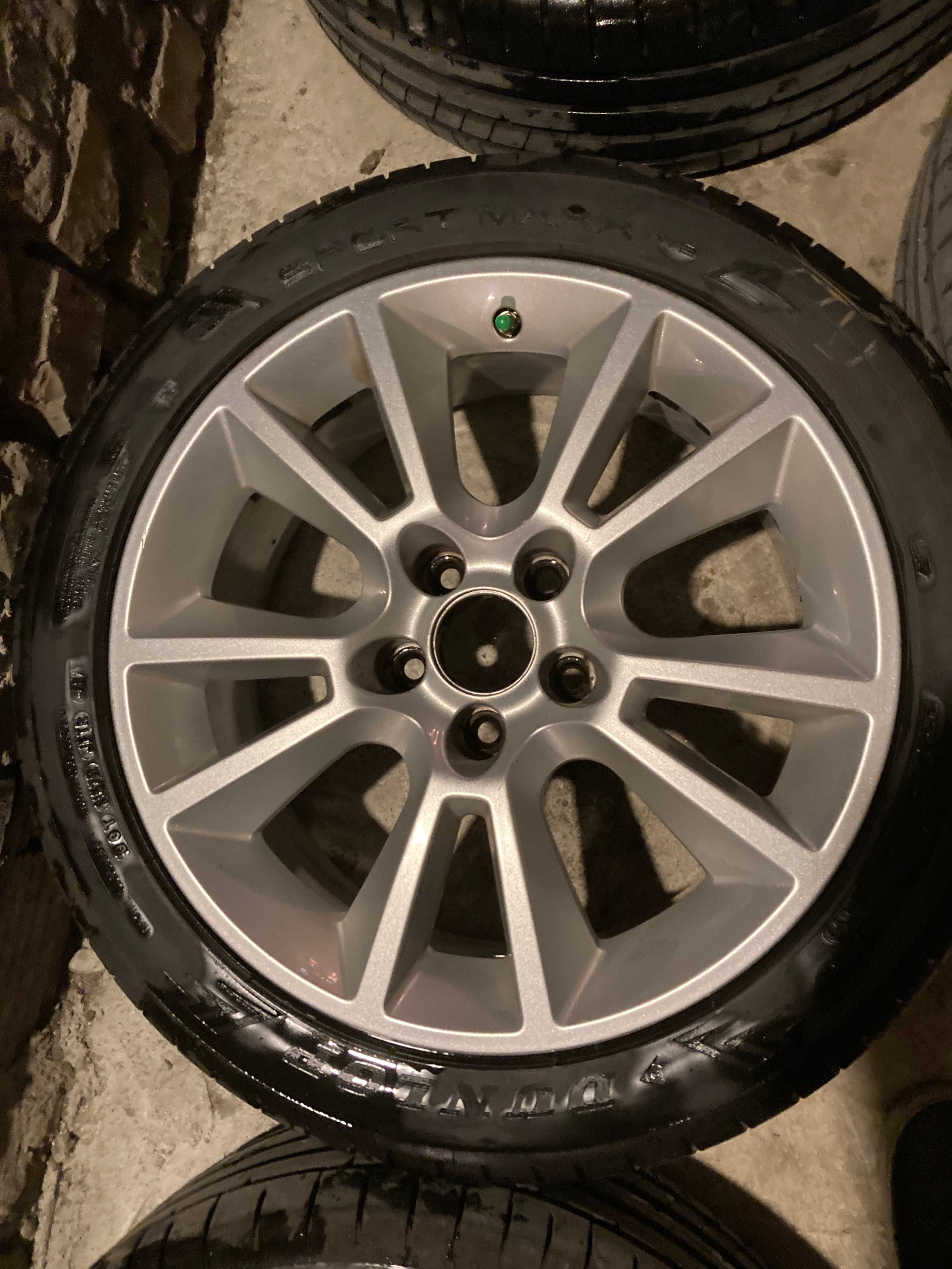 Джанти Opel 17ки/ с Летни Гуми Dunlop 225/45/R17 Sport Maxx RT 2FR