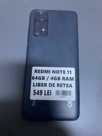 Redmi note 11 64GB / 4GB