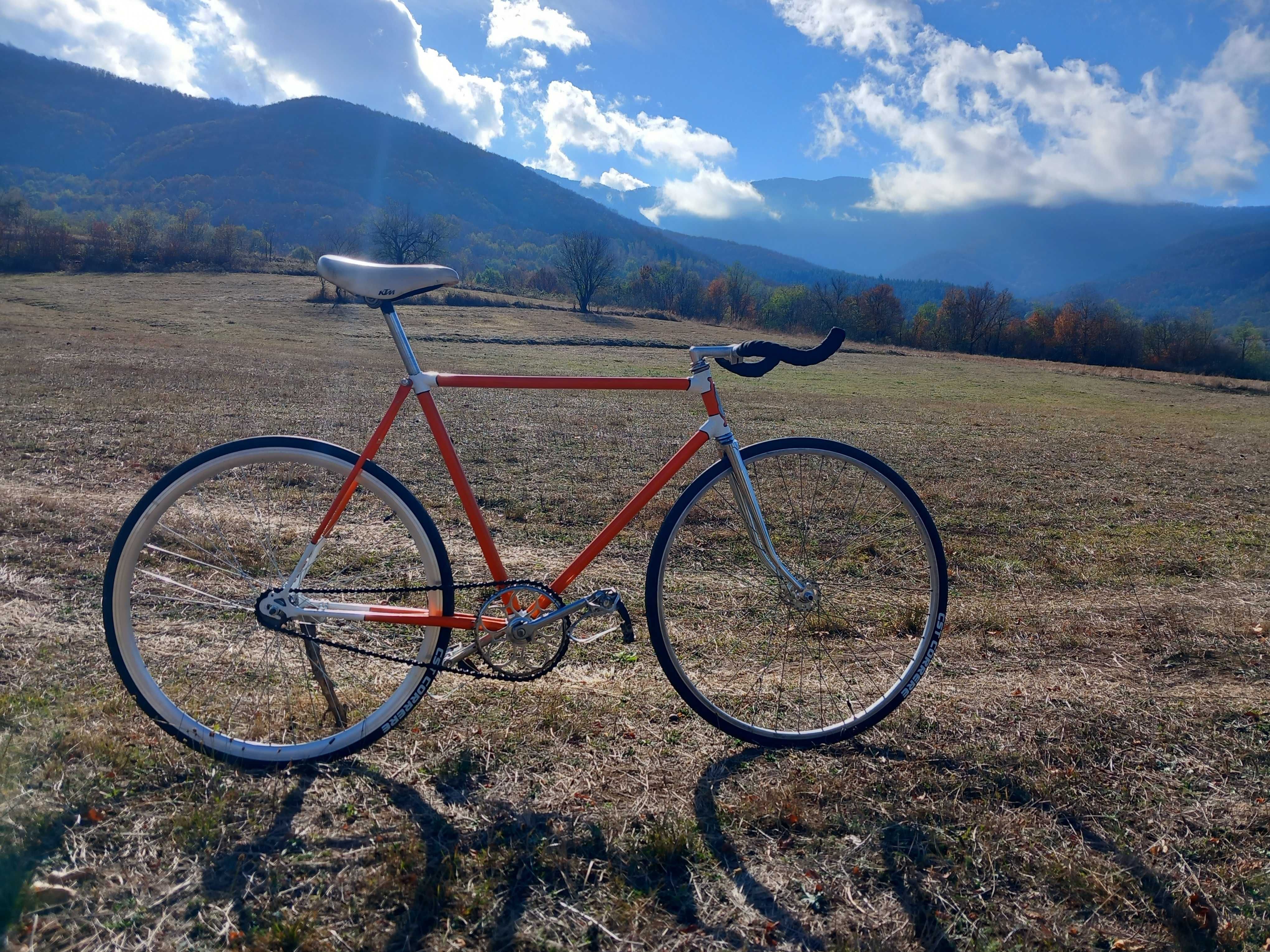 Балкан, Балканче, шосейка булхорн, bullhorn single speed