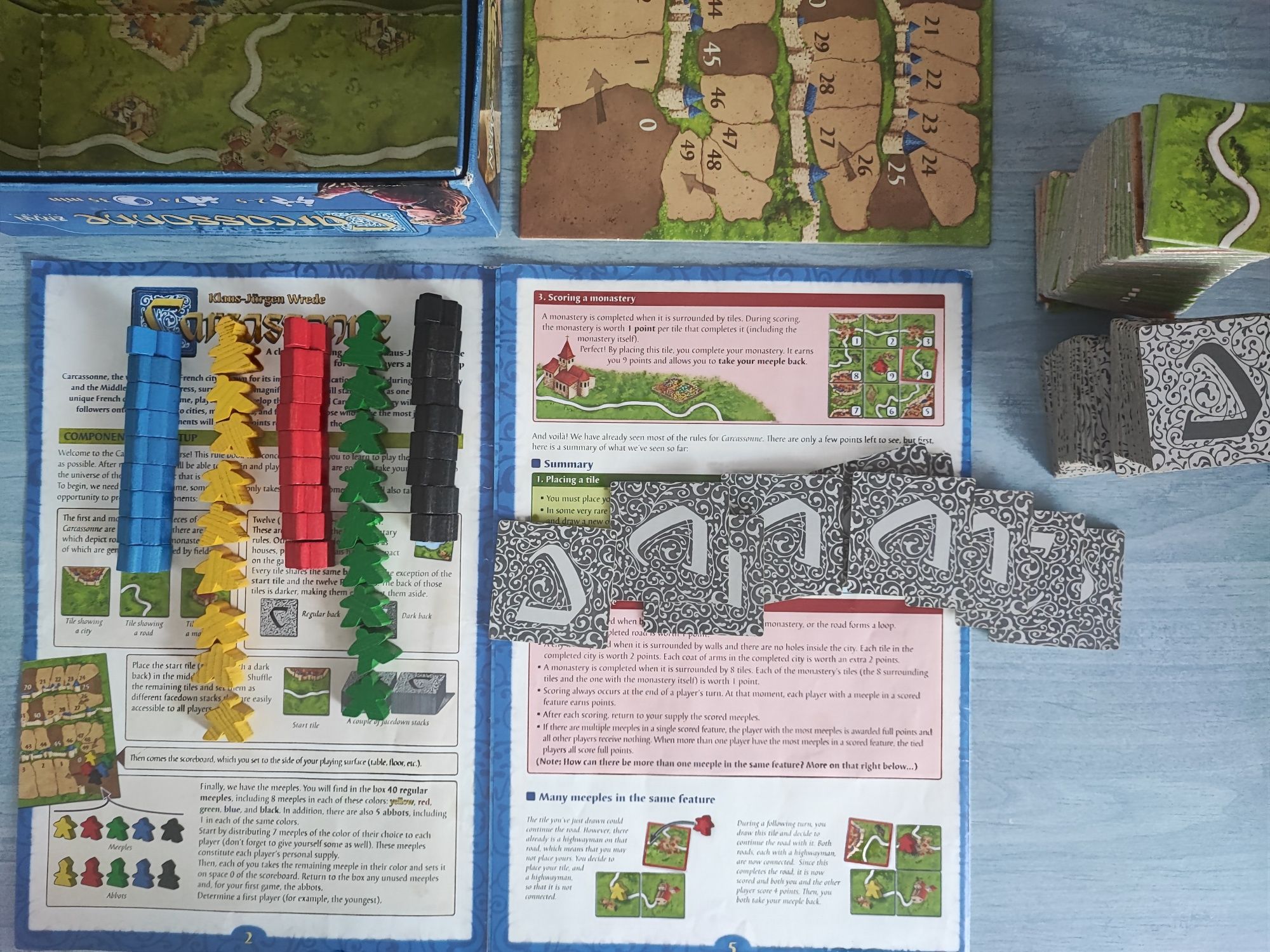 Carcassonne si extensie (editie limitata)