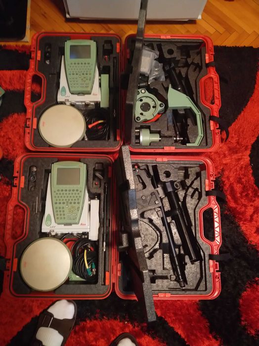 Statie Totala Leica TC 407 + GPS Leica System 1200 GX 1230  2 buc