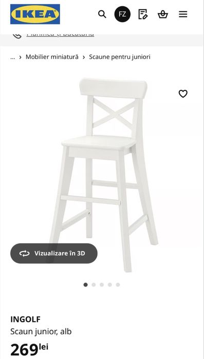 Scaun Ingolf Junior ikea