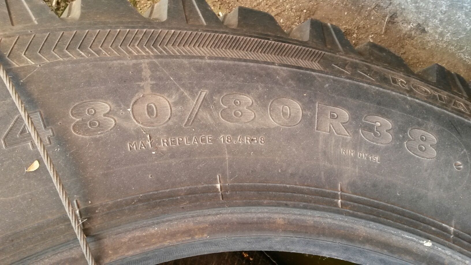 480 80 34 цола гуми за трактор 2 броя