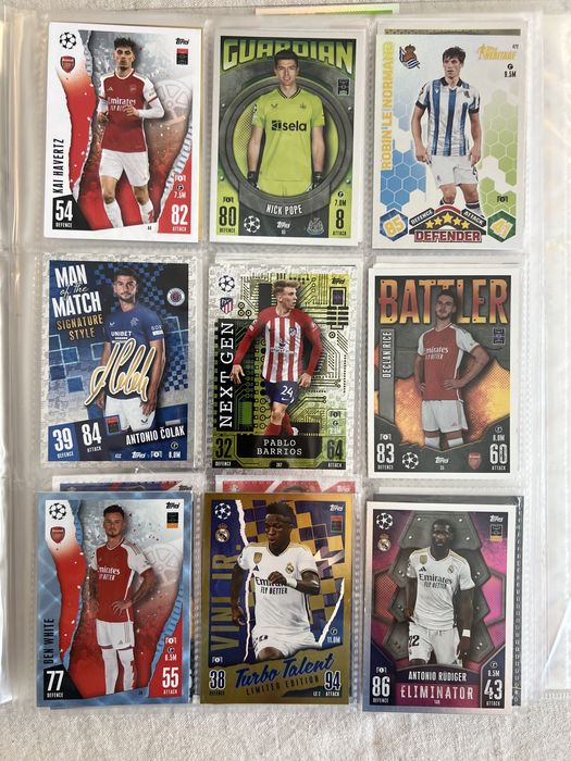 Албум Match Attax , Euro 2024 , Premier League