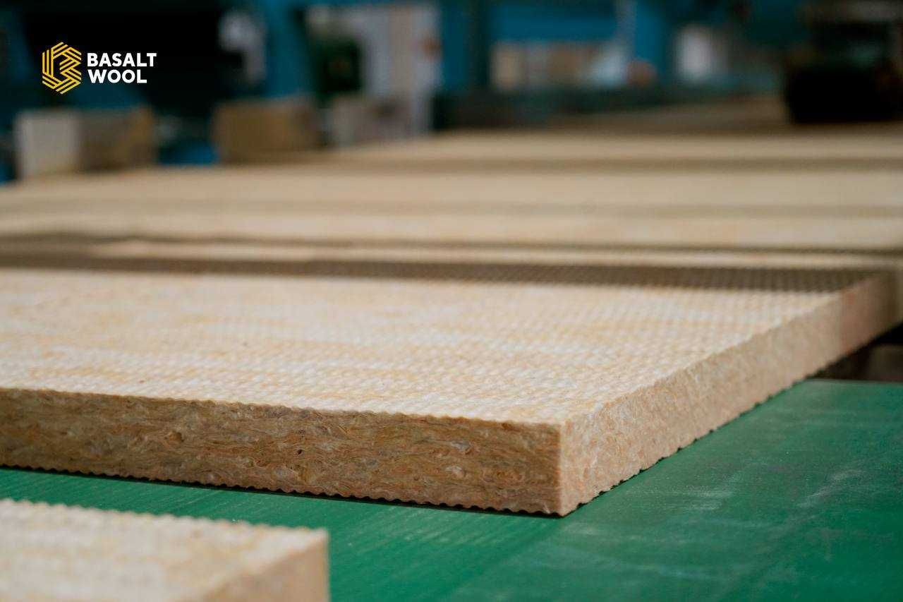 Базальтовые минеральные плиты . BASALT WOOL