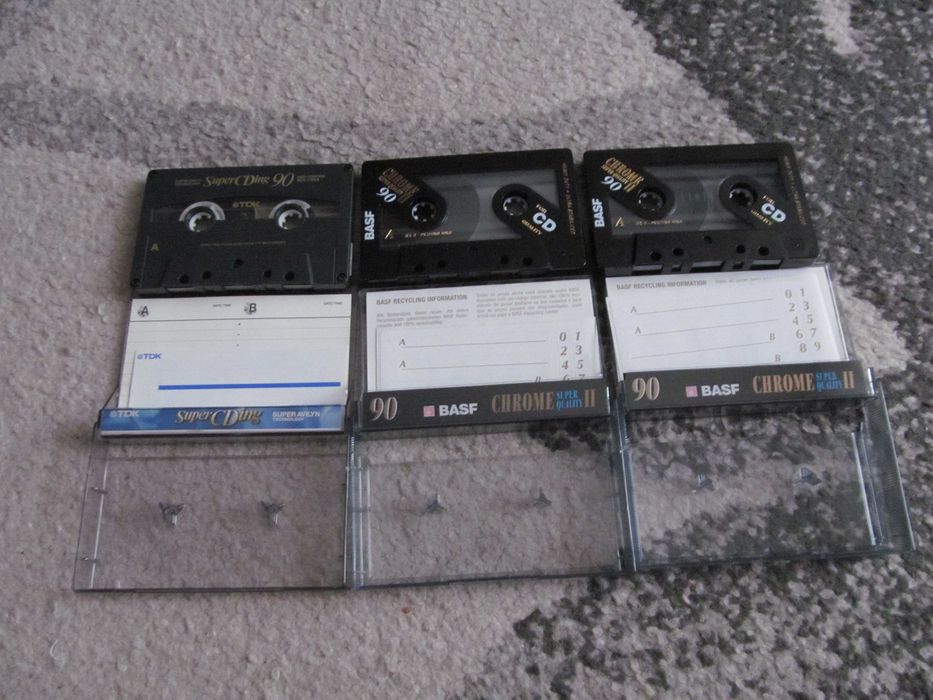 casete audio crom lot , loturi