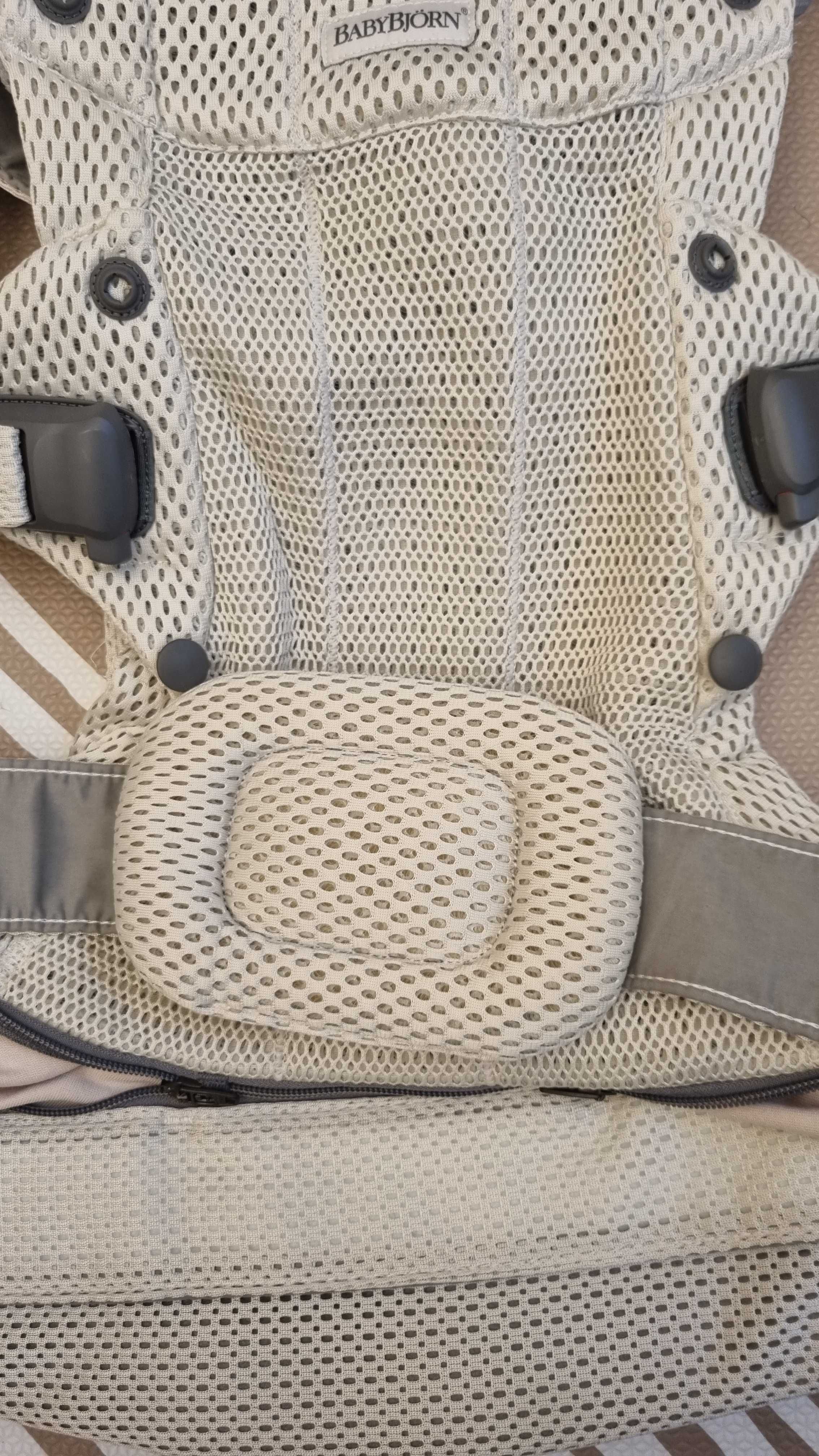 Раница за бебе / кенгуру Babybjorn Harmony 3D mesh silver