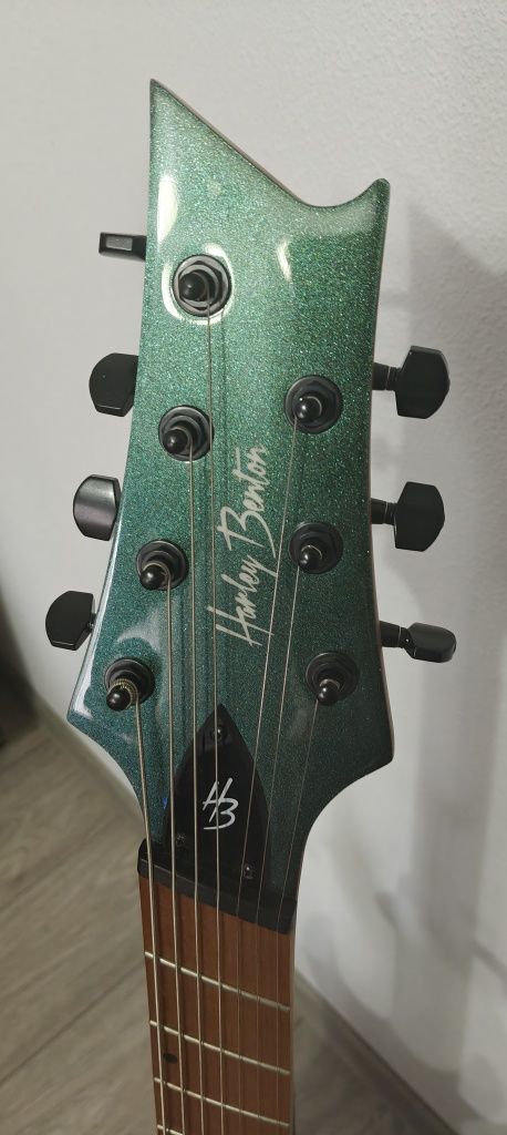 Vând chitară electrică Harley Benton R-457FFB Roasted MultiScale