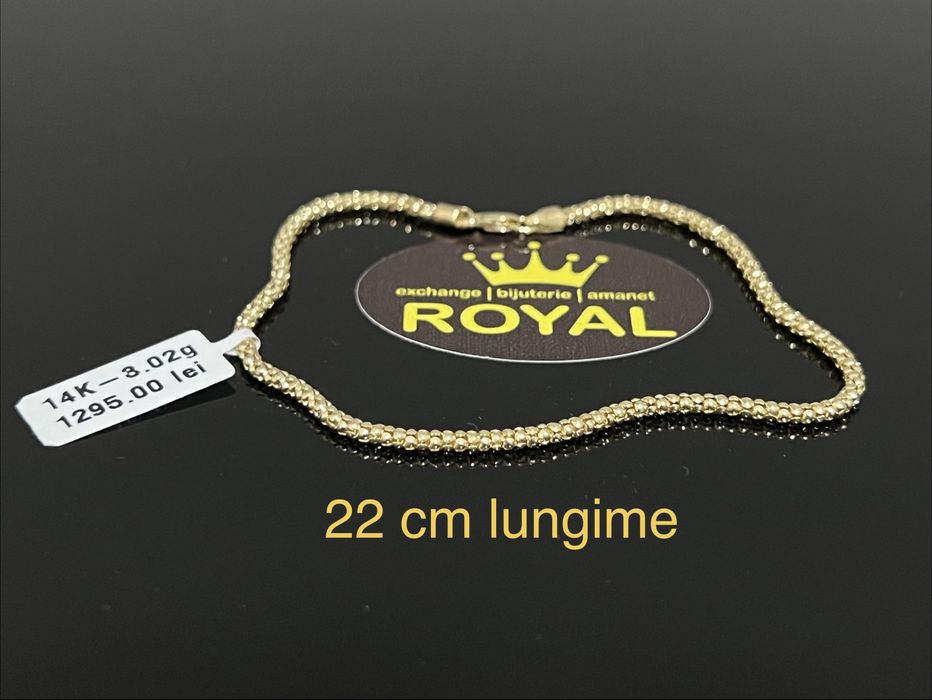 Bijuteria Royal CB : Bratara dama aur 14k 3,02 grame