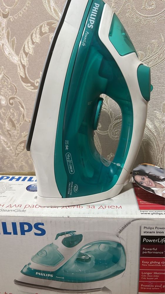 Утюг Philips Gc 2907 голубой