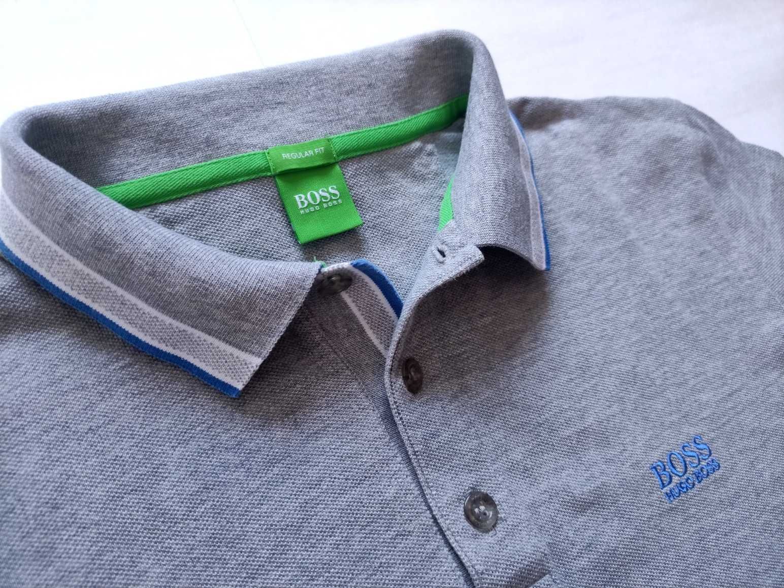 Hugo Boss Cotton Polo Shirt 2 бр. - L и М - оригинални мъжки тениски