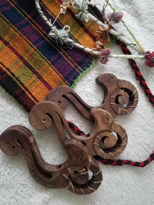 Коледарска ръчно изработена гега геги за коледари,кукери и за носия