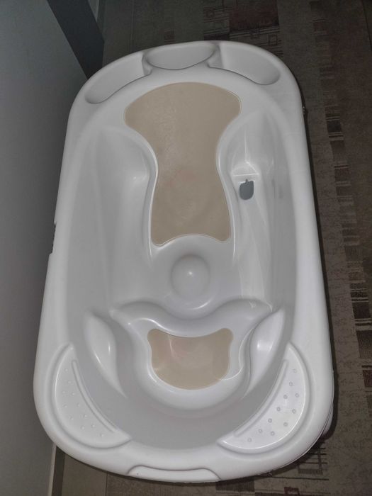 Cadita bebe Cam, cu suport si tub drenare