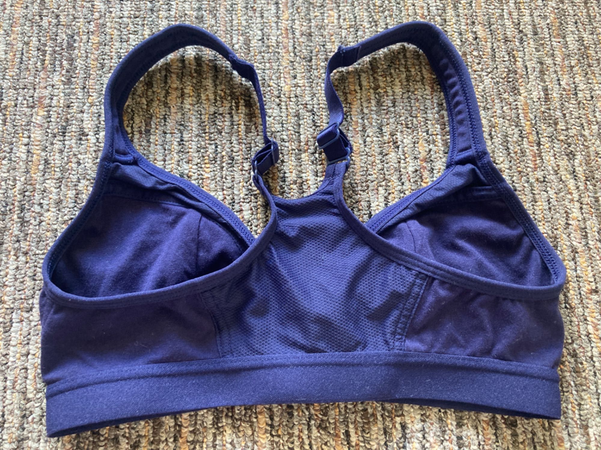 Bustiera/Sutien sport albastru marin, marimea 75B