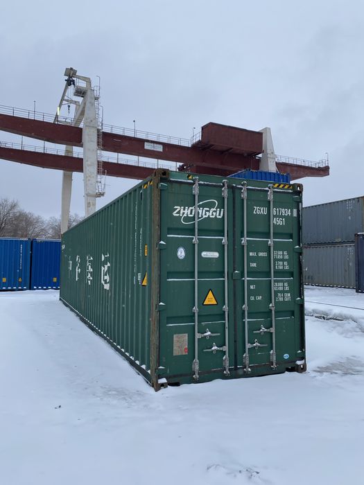 Контейнера 40 футовые МОРСКИЕ 2,9 высотой HQ Прям в Наличии ПАВЛОДАРЕ