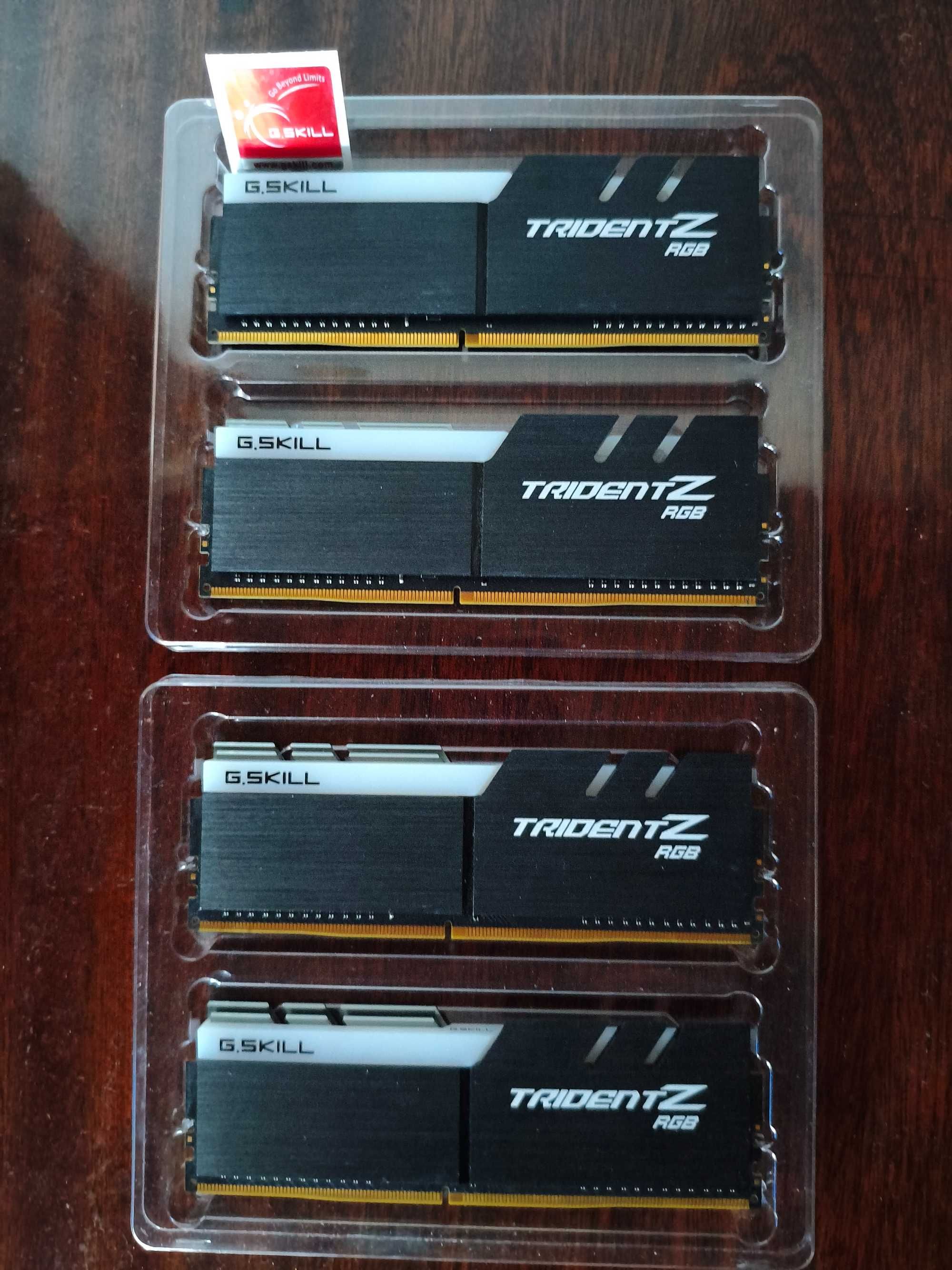 32GB DDR4 G.Skill Trident Z RGB(4x8GB) 2400MHz