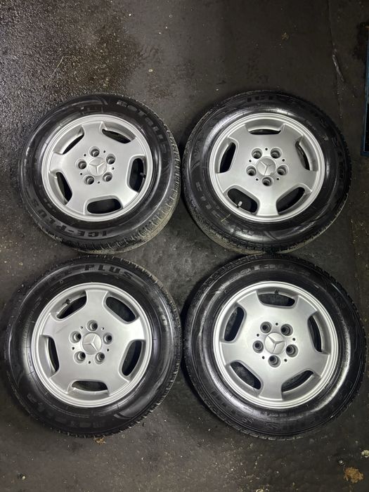 Jante Mercedes R15 cu Anvelope de Iarna