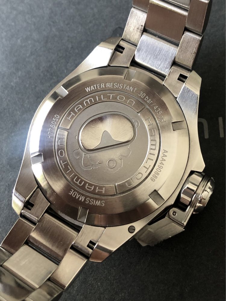 Hamilton Khaki Navy Frogman full box