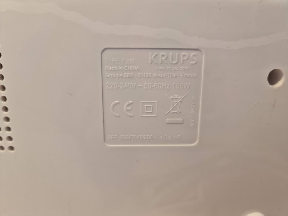 Aparat vidat Krups Vacupack Plus + role originale