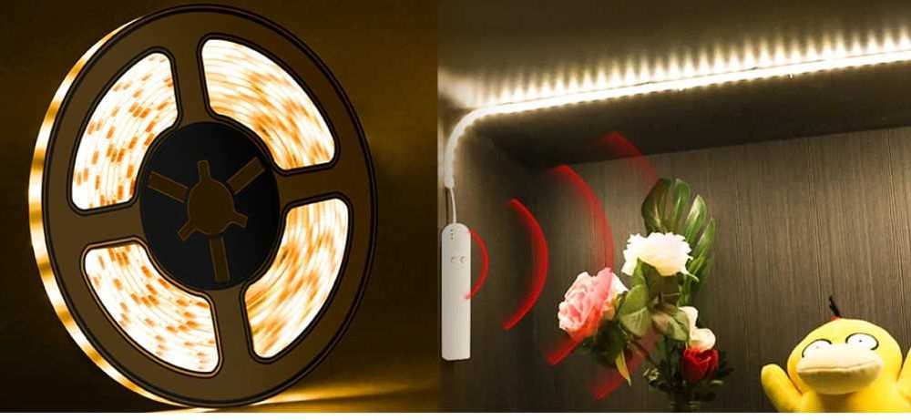 Banda led cu senzor de miscare