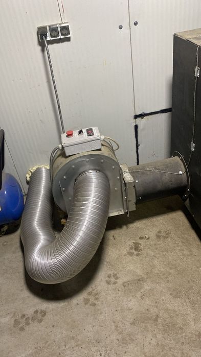 Cazan (sobă) pentru încălzit hale, ateliere, solarii diferite spații