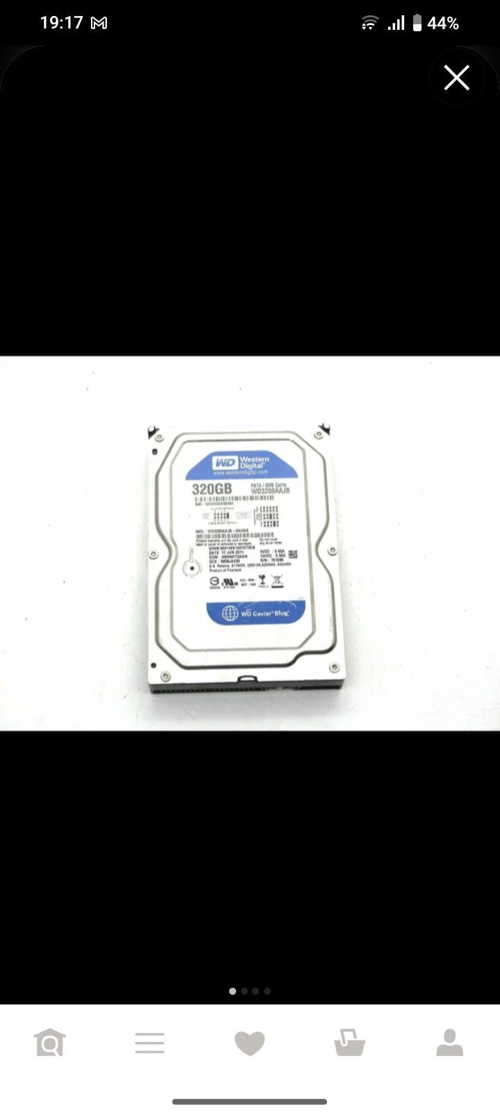 Hdd disk yangi ochilmagan kompyuter va noutbuk uchun